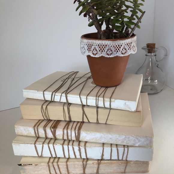 Decorative books, set a five unbound books - Picture 3 of 6